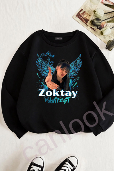 Canlook Manifest Zoktay Baskılı Sweatshirt