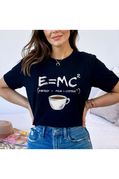 Orielle Μπλουζάκι Black Math Coffee