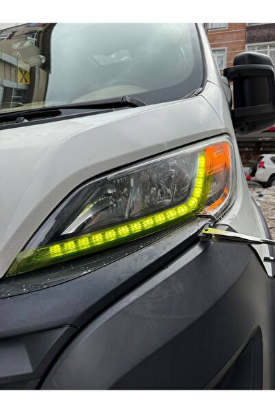 ARKT STİCKER Citroen Jumper 2014-2023 Gündüz Led Sticker Açık Sarı