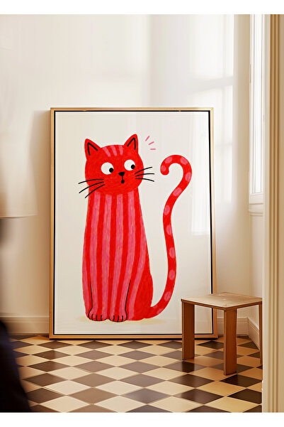 ARTHOUSECOLLECTIVE Kedi Koleksiyonu - Çerçevesiz Poster