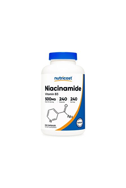 Vitamin B3 Niacinamide 500 mg 240 Kapsül