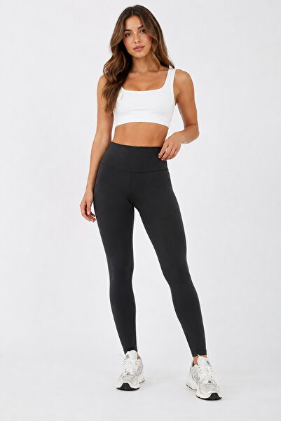 Raneel Kazançlı Alışveriş Women's High Waist Recovery Leggings Black