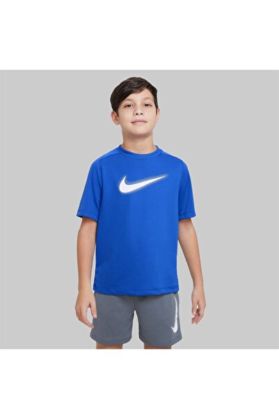 Nike Παιδικό Μπλουζάκι Προπόνησης Dri-FIT Multi+ με Σχέδιο