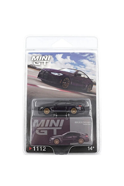 mini gt BL 1112 BMW M4 M- (G82) Daytona Violet MGT01112-BL 1/64 Model Araba