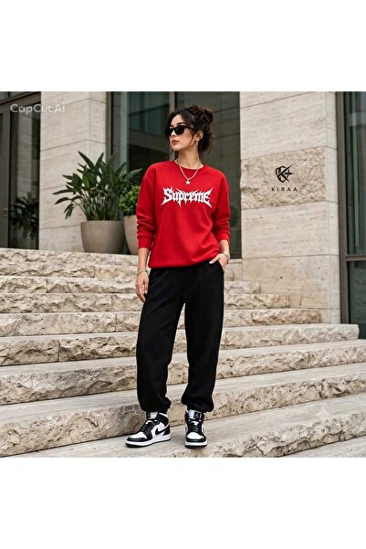 CLOTHES33 Zero Collar Sweat Suit 2-Piece Combination Winter Shardoon Supreme ...