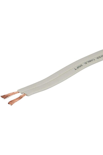Tivoa Planate Series 16 AWG Pure Copper Flat Panel Hoparlör Wire, 100 ft
