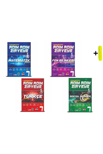 Newton Yayınları Newton 7.Sınıf Matematik Fen Türkçe Sosyal Fasikül Adım Adım...