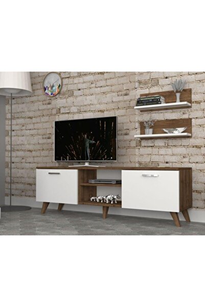 SAHABA Monde Tv Table, 150 CmTurkish Home TV Stand, Media Storage Table, Livi...