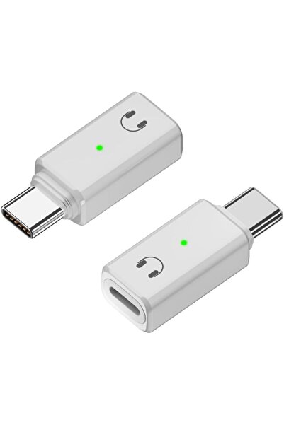 StepCo Type C to Lightning Kulaklık Dönüştürücü iPhone iPad Macbook Yuva Çevirici Müzik Dinleme Arama OTGKL