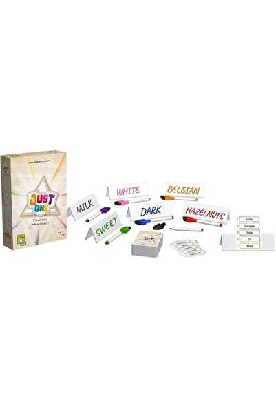 Asmodee Συνεργατικό επιτραπέζιο παιχνίδι Just One, Ρουμανικοί κανόνες, 3-7 πα...