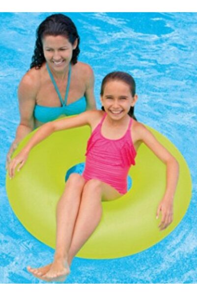Intex Colac gonflabil 59262 Neon Frost Tubes 91 cm, culori neon, 9+