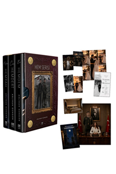 lapis kitap Hem Serisi Kutulu Set - (Hemdem -Hemdert - Hemrah 3 Kitap Takım)