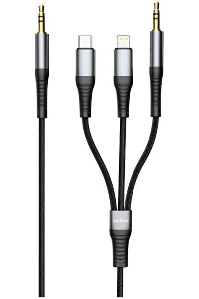 Tivoa 3in1 Aux Jack Adaptör AC-08