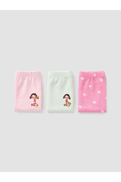 LC Waikiki Timeless Clothing & Timeless Choices Girls' Niloya Printed Boxer 3...