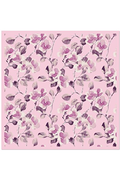 Suay İpek Güzce - Light Pink Cotton Scarf