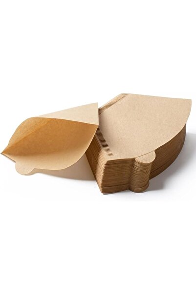 ECVV Disposable Coffee Paper Filters 100 Pcs, Size #1 U shaped Coffee Filters...