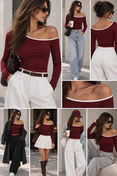 Riowela Women's Off-Shoulder Blouse