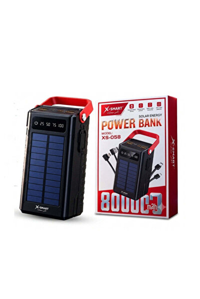 Generic 80000 mAh Solar Power Bank, Portable Solar Charger with 4 Charging Po...