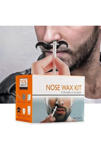 LAXDAMRE Nose Wax Kit for Men and Women, Nose Hair Wax, Nose Wax with 20 Appl...