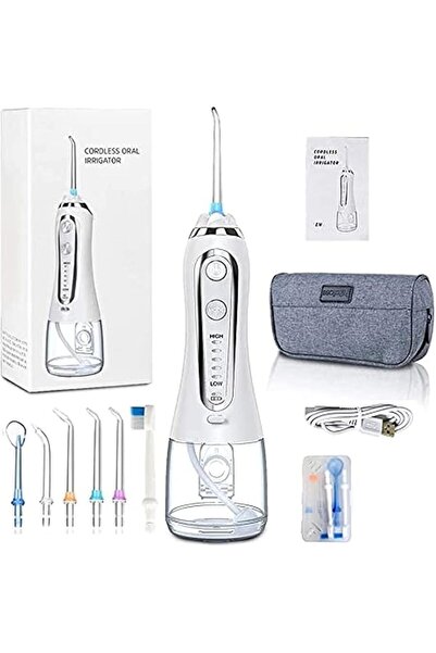 cgy h2ofloss Water Flosser Cordless Oral Irrigator Portable Rechargeable Dent...