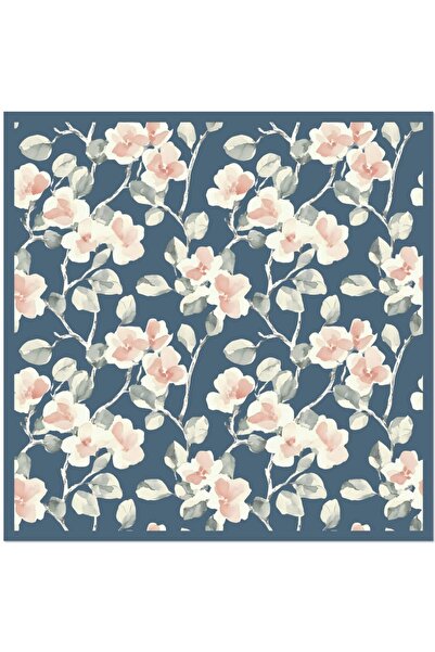 Suay İpek Güzce - Petrol Cotton Scarf