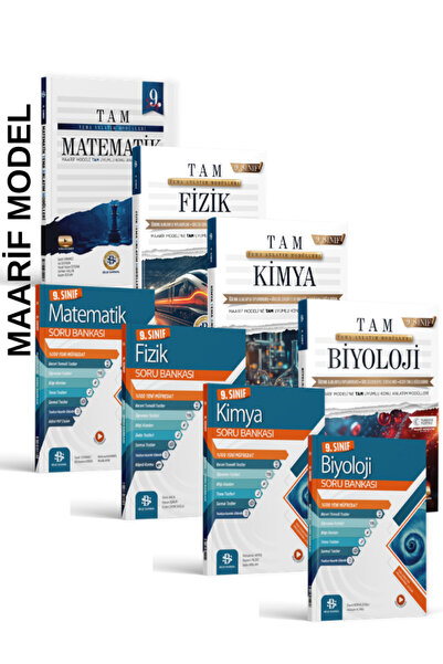 Bilgi Sarmal Yayınları Bilgi Sarmal TEMA 9. Sınıf Matematik Biyoloji Kimya Fi...