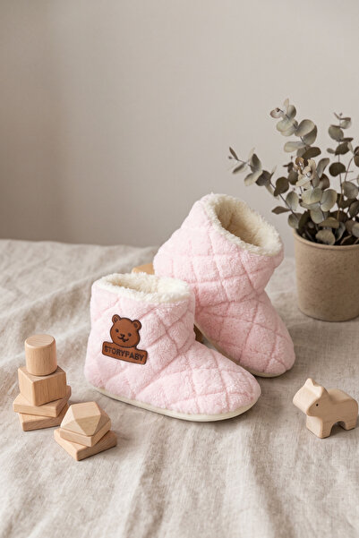 Ceykids Bebek Panduf Patik Welsoft Kaydırmaz Taban Unısex (Taban ölçüsü 12cm)...