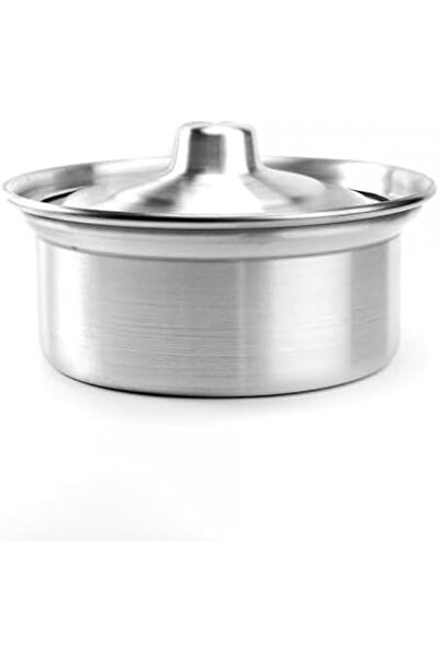 Generic وعاء طهي من الألومنيوم مقاس 12 * 7.5 سم مع غطاء، حاوية مستديرة، أدوات...