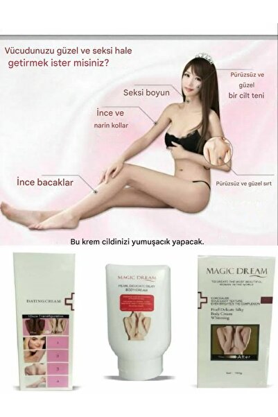 Magic Vücut Beyazlatıcı Krem, Özel Bölge, Dirsek, Koltuk Atı, Boyun, Gerdan, ...