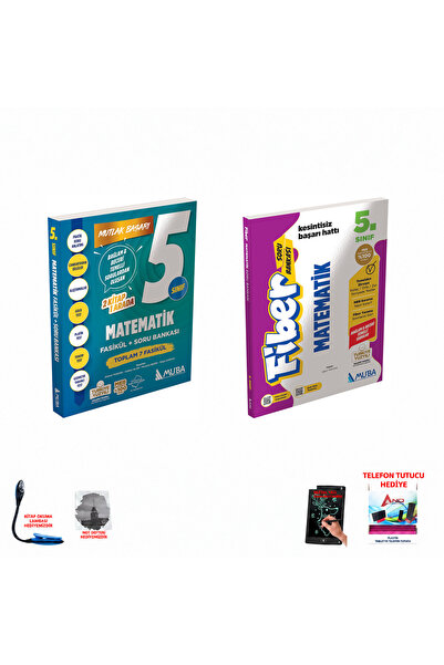 Muba Yayınları 2026-2027 5. Sınıf 2'li Matematik Çift Kaynak Set