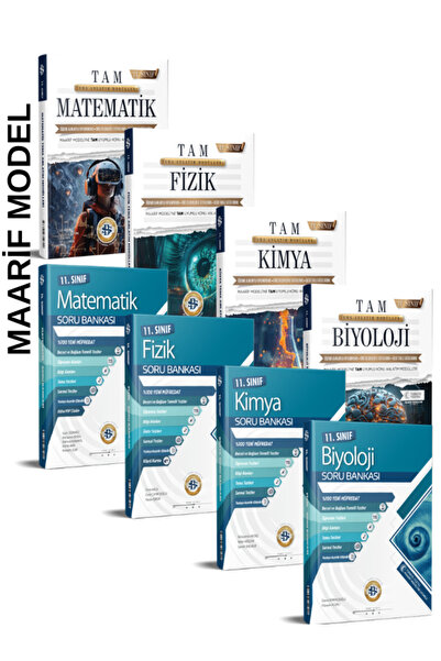 Bilgi Sarmal Yayınları Bilgi Sarmal Tema 11. Sınıf Matematik Biyoloji Kimya F...