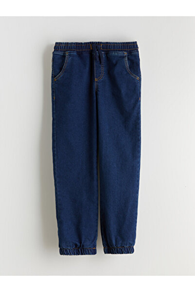 LC Waikiki Rmz Gi̇yi̇m Farkiyla Fleece Lined Boys' Jogger Jean Pants