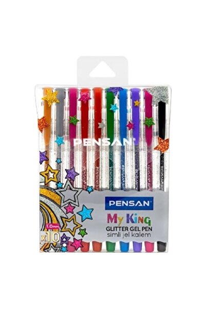 EyER Shoping My King Silvery Gel Pen 10 Lu Ergonomic Design for a Colorful and Fun Writing Experience