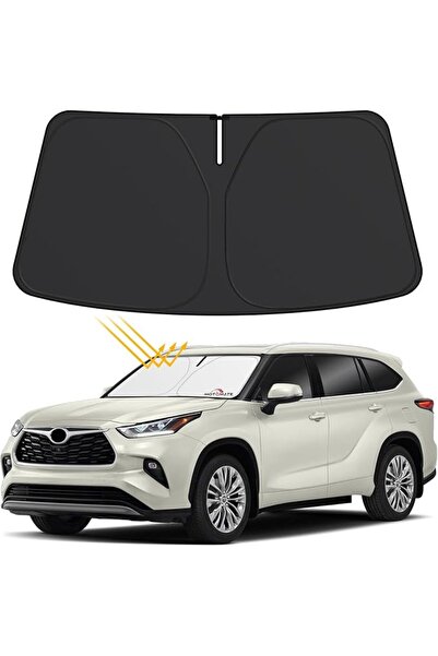 Generic Car Windshield Sun Shade - Custom Fit Toyo-ta Highlander 2024 2023 20...