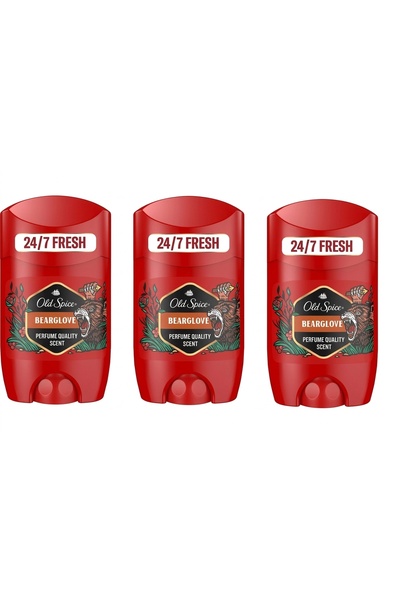 Old Spice Bearglove Erkek Deodorant Stick 50 ml X 3 ADET