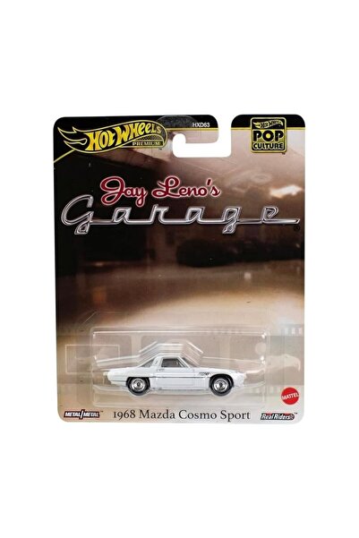 HOT WHEELS Premium 1968 Mazda Cosmo Sport - Jay Leno's Garage Model Araba HXD63