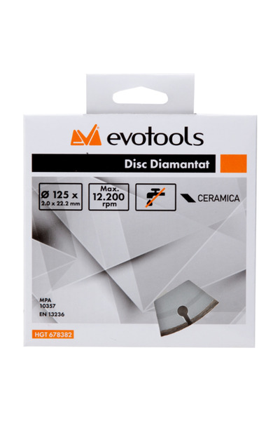 Evotools Disc Diamantat Uscat 5262 EvoTools, Diametru 230mm, 2.8 —