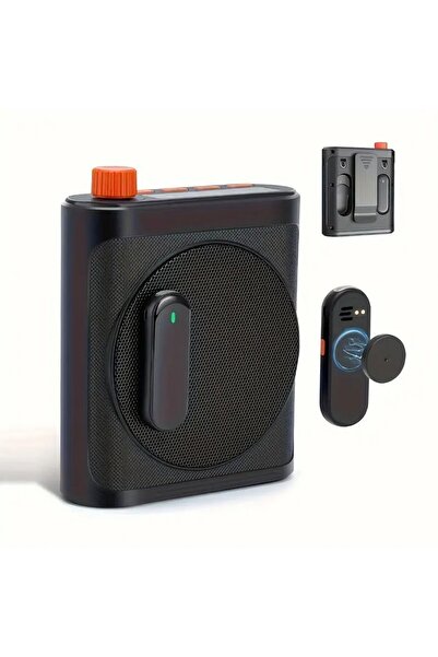 FIRSATTAN KY02 Kablosuz Yaka Mikrofonlu Taşınabilir Hoparlör - Bluetooth + US...