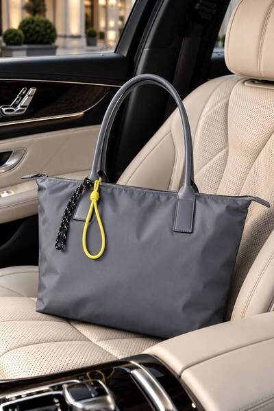 ESTUTE KADIN SHOPPER TOTE OMUZ ÇANTASI BÜYÜK BOY SU GEÇİRMEZ