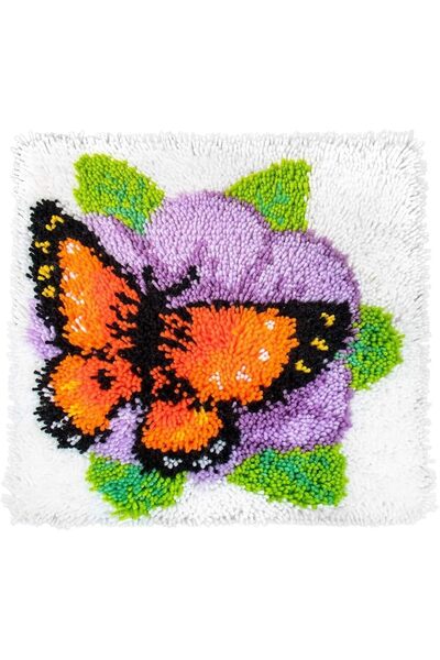 AZONEE DIY Latch Hook Kits, Pattern Printed Throw Pillow Case Cushion Cover, ...