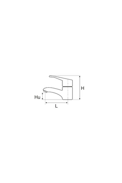 EVOSANITARY Baterie Lavoar Aqua Star EvoSanitary, 120, 145, 70 —