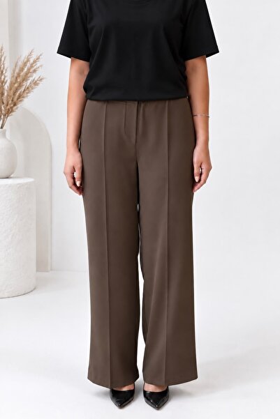 Sentez 5580 Colmar Wide Leg Pants with Elastic Waist