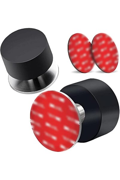 Sawanork 2 Pcs Door Stoppers Stop with Stickers, for 3M Self Adhesive Tape St...