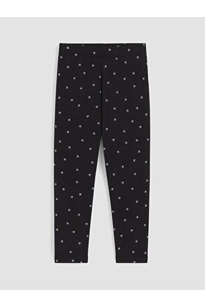 LC Waikiki I Heart Leggings للفتيات مطرزة على شكل قلب من Freezen Store