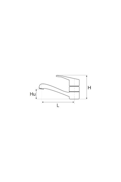 EVOSANITARY Baterie Lavoar Aqua, 110, 115, 50 —