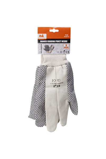 Evotools Manusi Gradina Punct Negru, 9 —