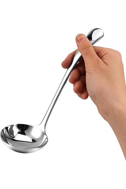 Hariendny Small Ladle 7.9 Inch Gravy Ladle 18/10 Stainless Steel Sauce Ladle ...