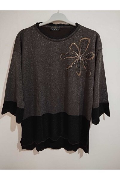 anne moda ankara Πλεκτά 1ης ποιότητας, λαμπερά, μανίκια τριών τετάρτων, άνετη...