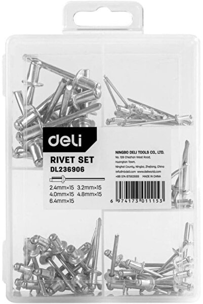 Deli DL236906 Rivet Set