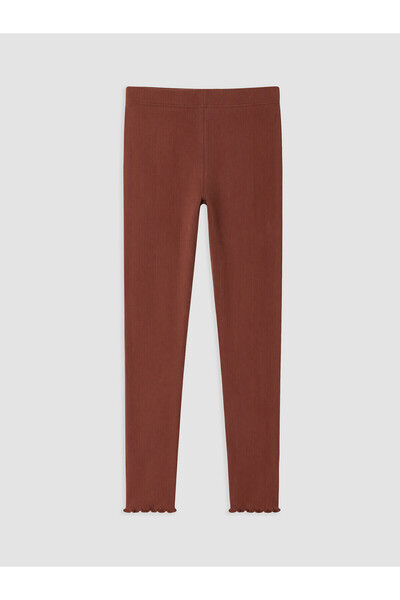 LC Waikiki Two Mt Shop Quality Lcw Kids Brown Plain Standard & Regular Elasti...
